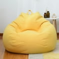 thumbnail image 1 of SOFT Bean Bag Sofas Chair, 3 Ft, Multicolor Memory Foam Stuffed Lounger Chairs for Adults, 1 of 10