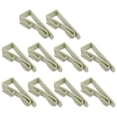 thumbnail image 3 of 10pcs Ganchos para puerta de gabinete Gancho trasero para puerta Ganchos para puerta sin perforaciones para el hogar, 3 of 6