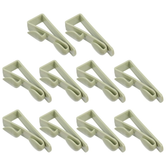 10 Pcs Multifunctional Cabinet Door Hooks No Nails Hanging Hooks Unbranded Set