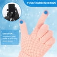 thumbnail image 5 of Bocaoying 6 Pairs Winter Gloves for Women - Touchscreen Gloves for Women Cold Weather, Fashion Knit Mittens Warm Winter Gloves, 5 of 7