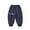 Blue, variant on 1-7T Boys Winter Snow Pants Thickened Warm Sweatpants Elastic Waist Cotton Pants Baby Warm Cargo Trousers for Boys