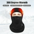 thumbnail image 4 of Snow Deer Riding Heating Face Mask Men Women Winter Thermal Windproof Rechargeable Battery Motorcycle Outdoor Sports Heated Mask Head Cover Scarf, 4 of 11