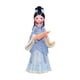 thumbnail image 1 of Muñeca china antigua Hanfu, estatua de niña, escultura de resina hecha a mano azul, 1 of 9
