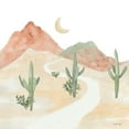 thumbnail image 2 of Jacobs, Cindy 20x20 White Modern Wood Framed Museum Art Print Titled - Desert Moon I, 2 of 4