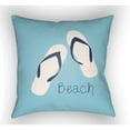 thumbnail image 2 of Surya CC004-2020 Carolina Coastal Outdoor Medium Throw Pillow, 20 x 20 x 4 in. - Bright Pink & Violet, 2 of 3