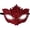 Red, variant on Jiibva Golden Rhinestone Venetian Masquerade Half Face Eye Mask Halloween Costume