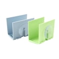 thumbnail image 2 of Creative Suction Cup Drain Rack Kitchen Sink Drain Rack Sponge Holder Storage Basket Kitchen Organizer (Green), 2 of 7