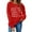 Red women tops 28, variant on Wycnly Women's Long Sleeve Tshirt Valentine's Day Alphabet Print Sweatshirt Casual Crewneck Loose Fit Pullover Top Womens Tops Dressy Casual
