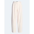thumbnail image 5 of Devil Wears Prada Scoop Collection Women’s and Women's Plus High Rise Pleated Trousers, 30" Inseam, Sizes 0-26W, 5 of 5