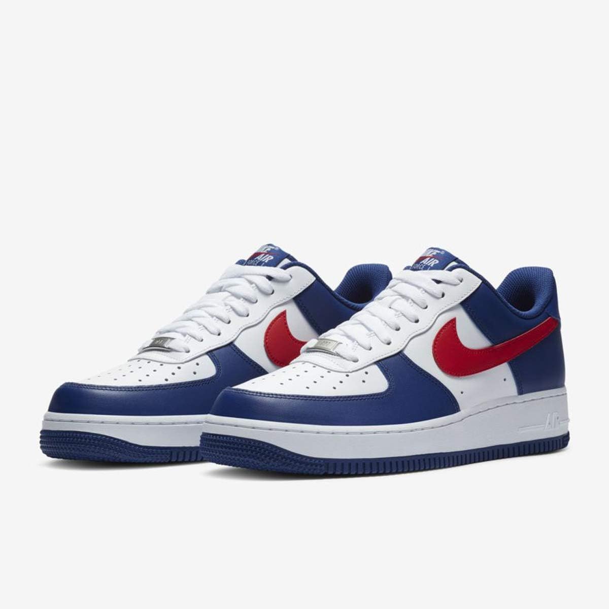 Men's Nike Air Force 1 '07 White/University Red (CZ9164 100) - 11.5 - image 2 of 5