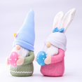 thumbnail image 3 of Muñeco de peluche sin rostro enano, decoración de Pascua, muñeco hecho a mano, regalo de Pascua, decoración de cesta de Pascua JFHHH pequeña, 3 of 4