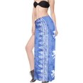 thumbnail image 2 of HAPPY BAY Women's Beachwear Summer Beach Wrap Bikini Wraps Sarong Coverups Skirt Bathing suit Swim Cover up Swimwear Swimsuit Coverups for Women One Size Blue, Dolphin, 2 of 5