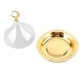 thumbnail image 3 of Plato Para Servir Cloche, Atractivo Plato Decorativo Con Cúpula, Acrílico Dorado De Acero Inoxidable Para Fiesta, 3 of 7