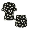 thumbnail image 5 of Xecao Daisies Flowers print Swimsuit for women, Summer-ready, sporty style.Quick-dry fabric. Many sizes & colors., 5 of 9
