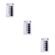 thumbnail image 3 of Bewildely Gancho de pared elegante de 10 piezas: función práctica Gran capacidad de carga Fácil instalación Elegante negro + blanco Type1 NO1, 3 of 6