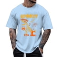 thumbnail image 1 of T-Shirt Graphique pour Hommes, Col Rond, Manches Courtes, Décontracté, Confortable, pour Usage Quotidien, 1 of 4