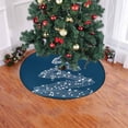 thumbnail image 2 of RYLABLUE Jupe Étoile de Sapin de Noël Musical Tapis de Support pour Décoration de Fête Intérieur Extérieur 36 Pouces, 2 of 3