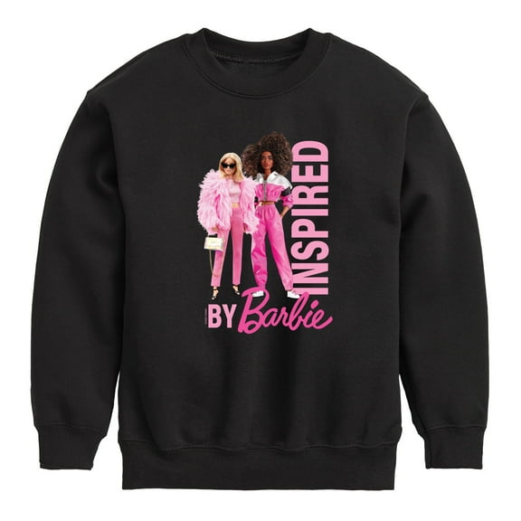 Barbie - Inspired By Barbie - Toddler And Youth Crewneck Fleece Sweatshirt