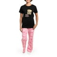 thumbnail image 4 of CafePress - MMM! Toast Women's Dark Pajamas - Women's Short Sleeve Print T-Shirt and Pants Dark Cotton Pajama Set, 4 of 7