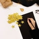 thumbnail image 4 of ColoMX 100 piezas de confeti dorado en forma de estrella, recortes de papel metálico para manualidades, decoración de mesa de fiesta de cumpleaños y decoraciones de celebraciones de boda, 4 of 7