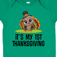 thumbnail image 4 of Inktastic First Thanksgiving Pilgrim Turkey Boys or Girls Baby Bodysuit, 4 of 5