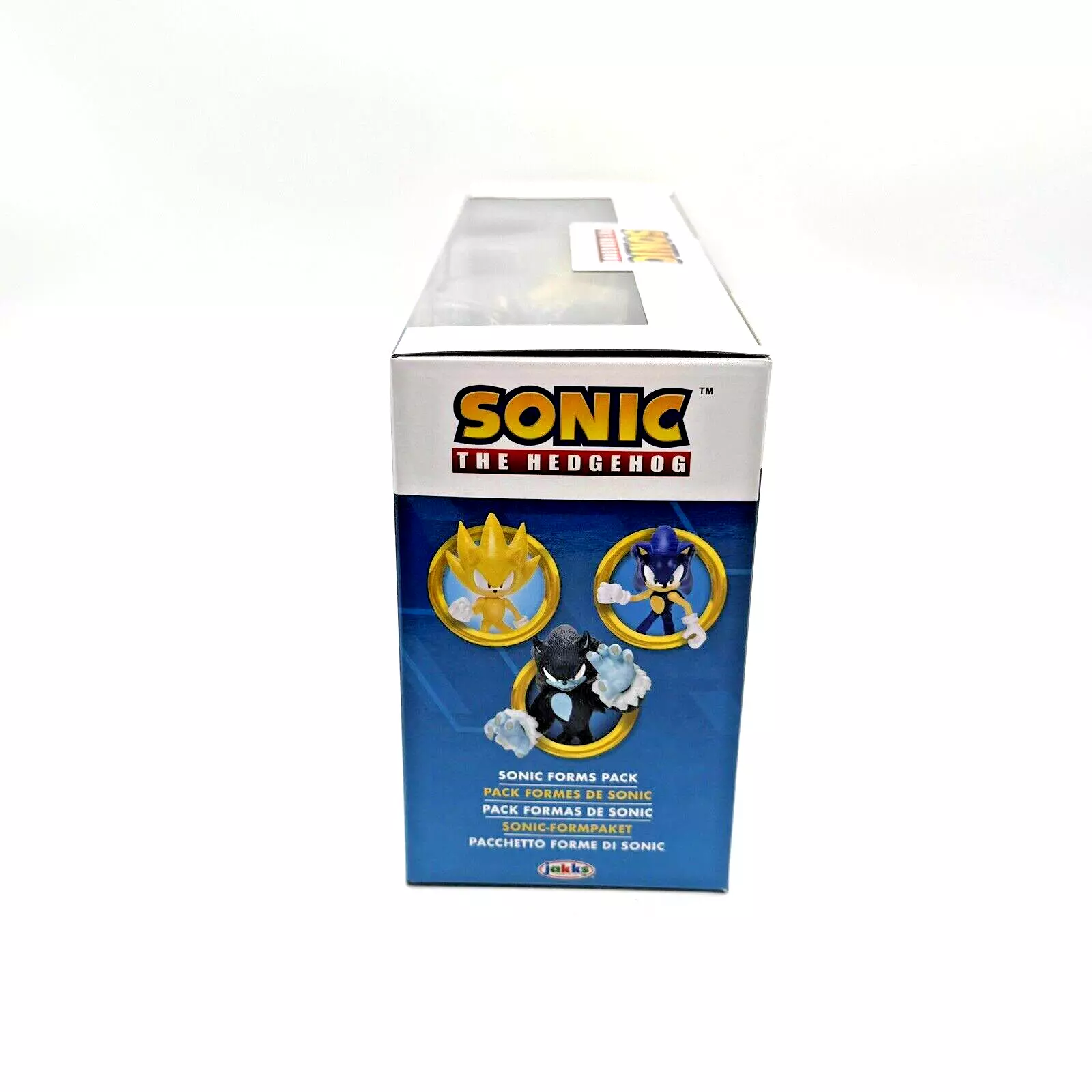 Jakks Pacific Sonic Forms 3 Pack Super Sonic Werehog Sonic Soap Shoes Fast Ship