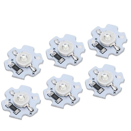 

2024 25Pcs 5V LED Chips 200LM 3W High Power LED Lamp Beads for DIY Lighting FixturesBlue Light 455460NM 6