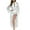 White, variant on Nnhblu Womens Robes Knee Length Lace Nightgowns for Women Soft Long Sleeve Black Pajamas