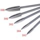 thumbnail image 3 of Juego de 5 unidades de brocas para tallado y grabado de madera, cortador de fresado, herramientas de tallado de raíz para bricolaje, herramienta de tallado para carpintería Kuyhfg Sin marca, 3 of 5