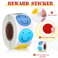 thumbnail image 3 of Pegatina Outus Face Smile de 2,5 cm para niños, 3000 unidades, 3 of 7