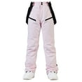 thumbnail image 2 of GZWYHT Cargo Pants Women,Work Pants,Women's Insulated Bib Overalls Solid Color Suspenders Trousers,Pants for Women,Palazzo Pants,Cargo Sweatpants,Pink,M, 2 of 8