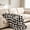Black, variant on ROSEKIND Checkerboard Flannel Throw Blanket, Lightweight Breathable Blankets