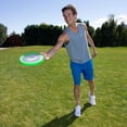 thumbnail image 3 of Aerobie Superdisc Flying Disc – Blue, 10-inch Long-Distance Frisbee with Cushioned Edge, 3 of 4