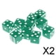 thumbnail image 1 of 10 dados de juego de mesa.,Dados de plástico D6,Dados de 6 caras,Dados de juego de mesa,Jugar a los dados digitales 2 piezas, 1 of 10