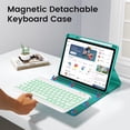 thumbnail image 4 of Funda con Teclado BLUTLOTUS para iPad Pro 12.9" con Retroiluminación de 7 Colores, 4 of 8