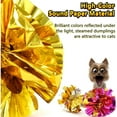 thumbnail image 4 of 20 Jouets pour Chats Colorés Dégradé Jouet pour Chat Balle en Polyester Film Balle, 4 of 5