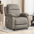 thumbnail image 7 of Bonzy Home Power Recliner Chair, Electric Recliner with Remote Control & Side Pockets, Compact Home Theater Seating for Small Spaces, Khaki, 7 of 7