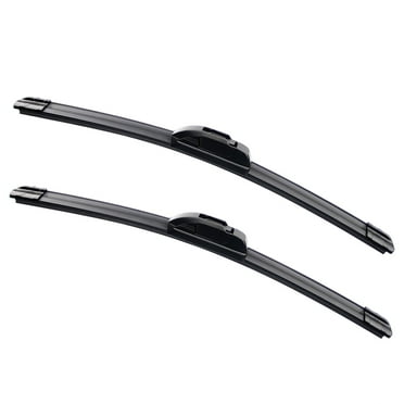 2 Wipers 22" 22" Replacement Front with Rear Windshield Wiper Blades Set(Pack of 2)