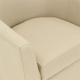 thumbnail image 5 of Pemberly Row Traditional Fabric Swivel Club Chair in Cream Finish, 5 of 6