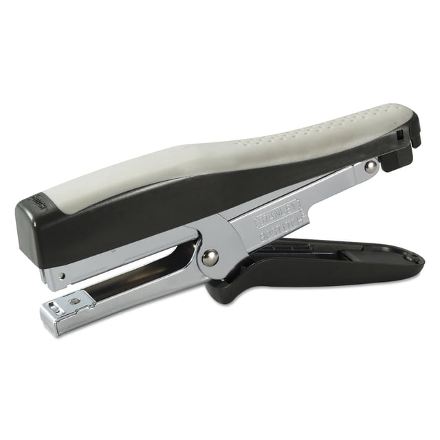 Grapadora de pinza Bostitch SSP99 con capacidad para 20 hojas, color negro/gris