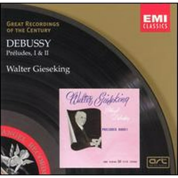 Pre-Owned Debussy: Préludes, Books 1 & 2 (CD 0724356726222) by Walter Gieseking (piano)
