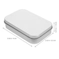 thumbnail image 2 of KONTONTY Guitar Pick Holder 1Set Metal Silver Rectangular for Travel Practice .54X2.56X0.75in, 2 of 8