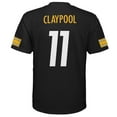 thumbnail image 3 of Youth Chase Claypool Black Pittsburgh Steelers Replica Player Jersey, 3 of 3