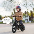 thumbnail image 3 of Gymax 12'' Balance Bike Kids No-Pedal Learn To Ride Pre Bike w/ Adjustable Seat Black, 3 of 10