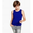 thumbnail image 4 of Kids Cotton Tank Top 4 Pk Boys Girls Solid Color Tank Top Children Youth Shirts, 4 of 4