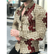 thumbnail image 1 of Camisa de hombre con solapa geométrica, manga larga, botones, ropa de calle para exteriores, diseñador de moda, informal, suave y transpirable, 1 of 6