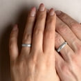 thumbnail image 5 of 925 Sterling Silver Men's And Women's Irish Celtic Trinity Knot Eternity Wedding Band- Size 12, 5 of 5