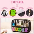 thumbnail image 4 of Bolsa de enfermera Kovewon Chenille Letter, transparente, de nailon impermeable, 4 of 6