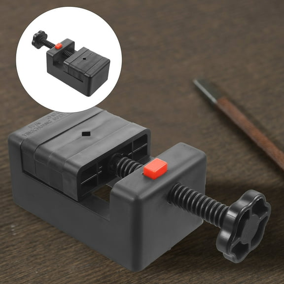 Masteelf Black Plastic Craft Tool Kit for Stone Carving and Crafting with Adjustable Clamp and Replaceable