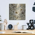thumbnail image 6 of Luxe Metal Art 'Golden Nature' by Silvia Vassileva, Metal Wall Art, 12" x 12", 6 of 9